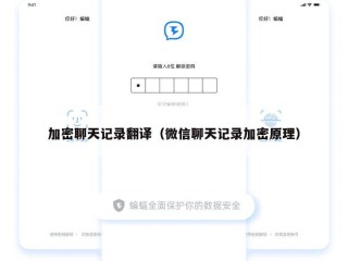 加密聊天记录翻译（微信聊天记录加密原理）