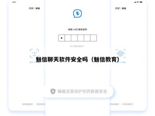 魅信聊天软件安全吗（魅信教育）