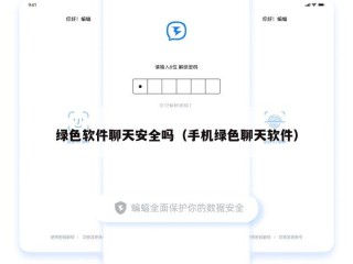绿色软件聊天安全吗（手机绿色聊天软件）