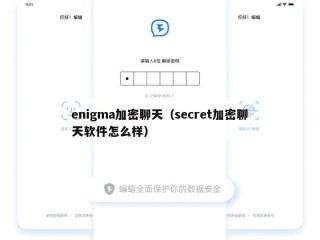 enigma加密聊天（secret加密聊天软件怎么样）
