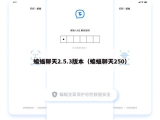 蝙蝠聊天2.5.3版本（蝙蝠聊天250）